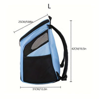 Ademend kattenrugzak met verstelbare schouderbanden - Lichtgewicht en multifunctioneel - Hebbr