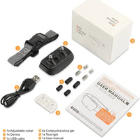 Antiblafhalsband | Slimme Vibratie, Waterdicht, USB Oplaadbaar - Hebbr