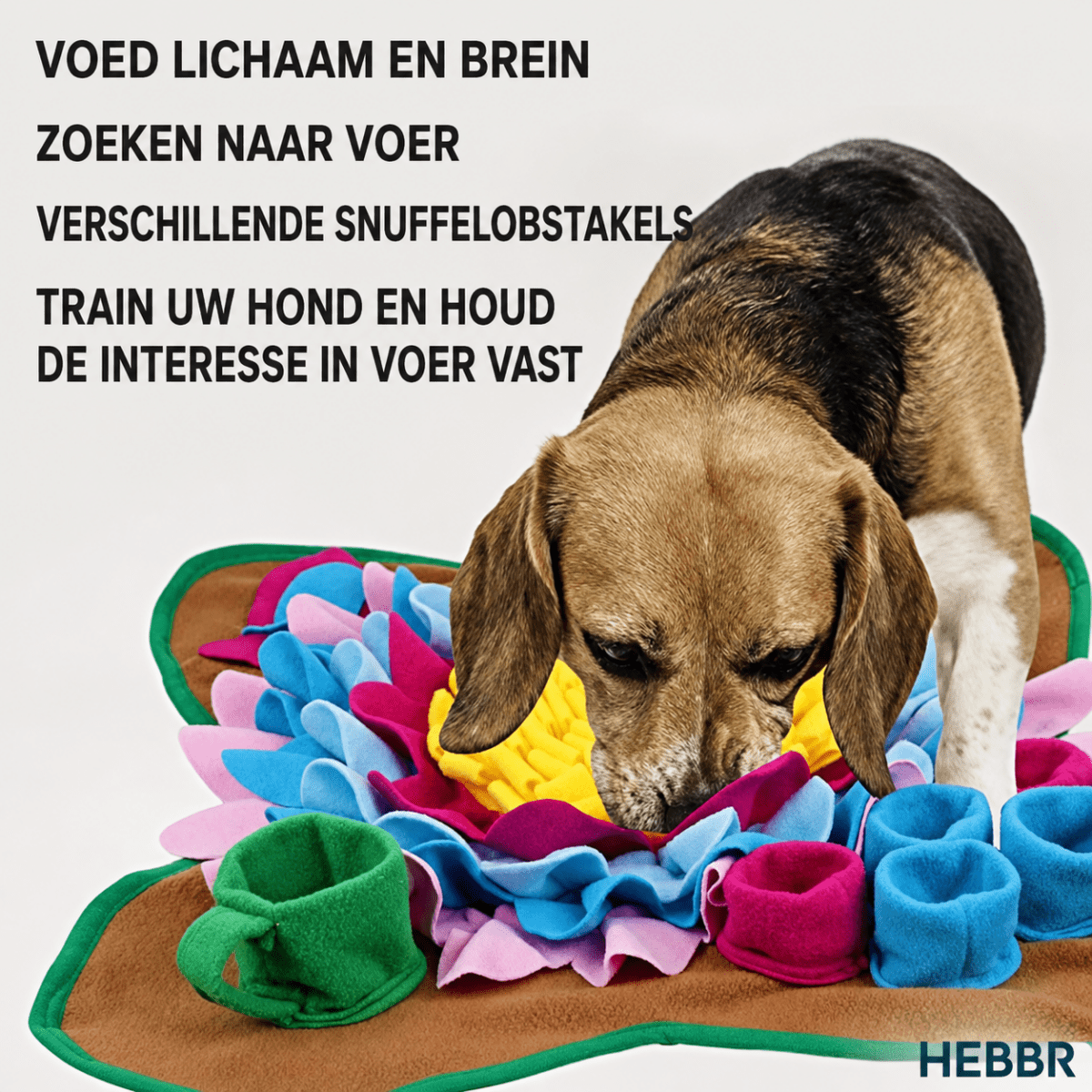 Antiklapmat Snuffelmat - Hebbr