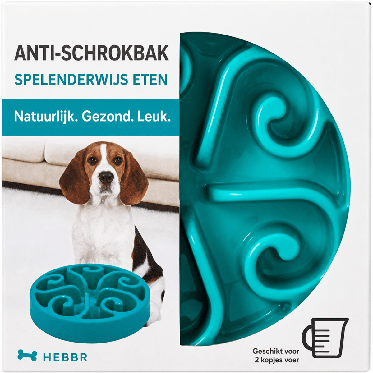 Antislip Voerbak - Hebbr