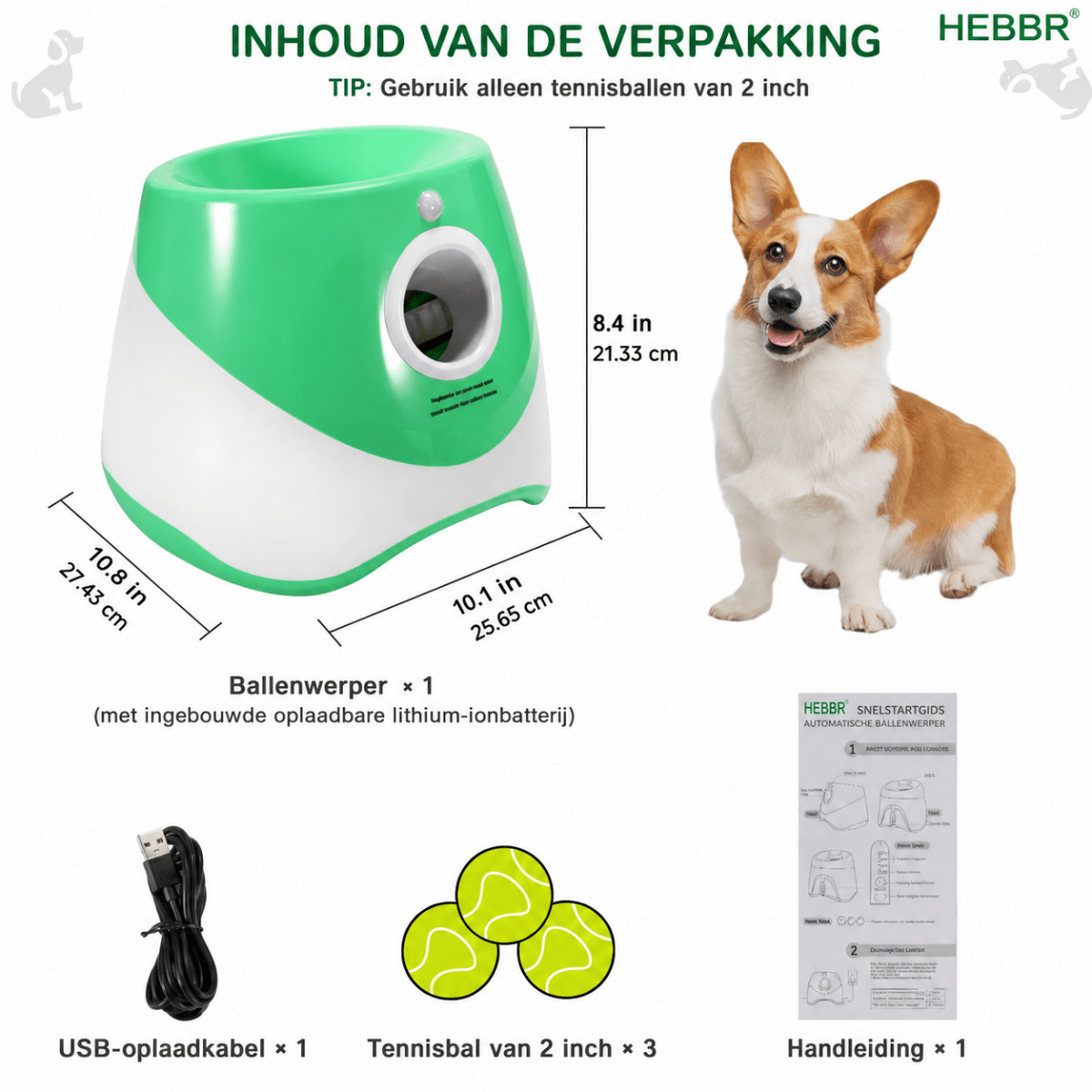 Automatische Bal Launcher - Hebbr