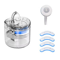 Automatische drinkfontein voor katten en honden met sensoractivatie en stil ontwerp - 2 liter - Hebbr