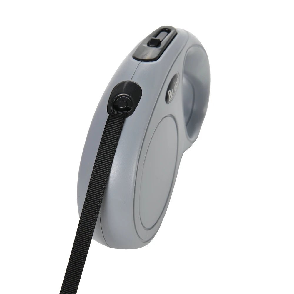 Automatische Flexi Hondenriem, Verstelbaar van Nylon, 3m en 5m, Geschikt voor Kleine en Middelgrote Honden - Hebbr