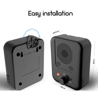 Automatische Hondenbelstopper Met Verstelbare Halsband - Herlaadbare Batterij, Waterdicht, Voor Kleine en Middelgrote Honden - Hebbr
