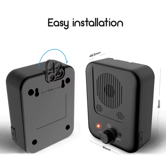Automatische Hondenbelstopper Met Verstelbare Halsband - Herlaadbare Batterij, Waterdicht, Voor Kleine en Middelgrote Honden - Hebbr