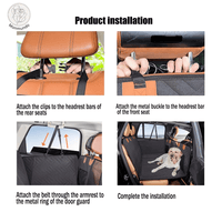 Autostoelhoes voor Huisdieren – Waterdicht, Duurzaam en Comfortabel - Hebbr