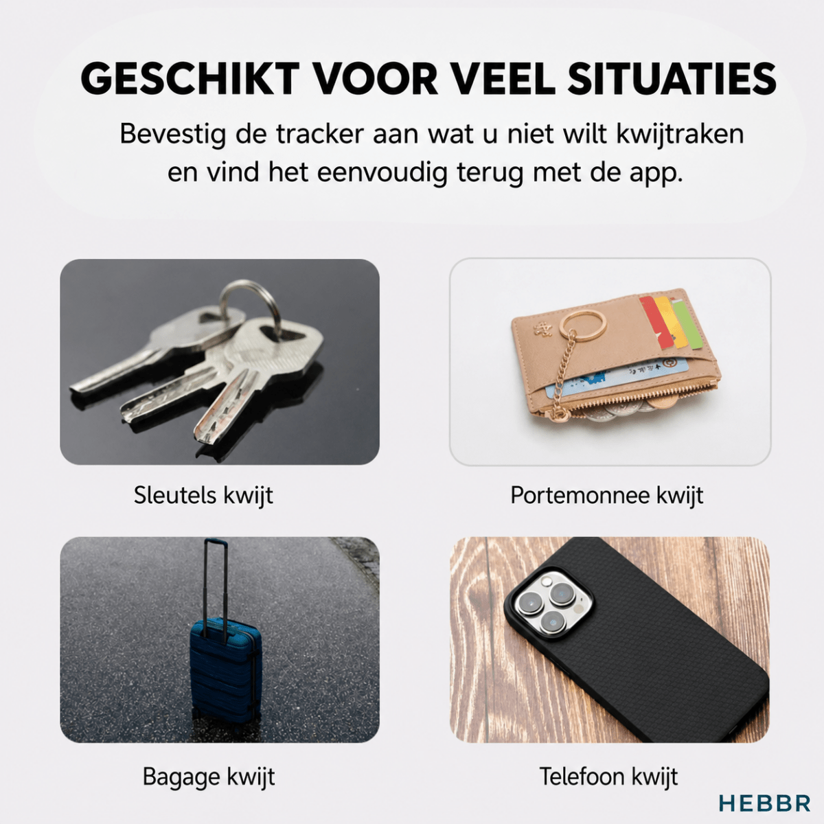 Bluetooth GPS Tracker - Hebbr
