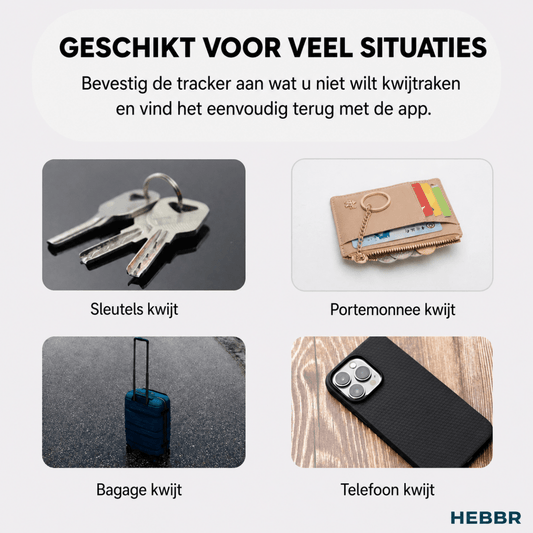 Bluetooth GPS Tracker - Hebbr