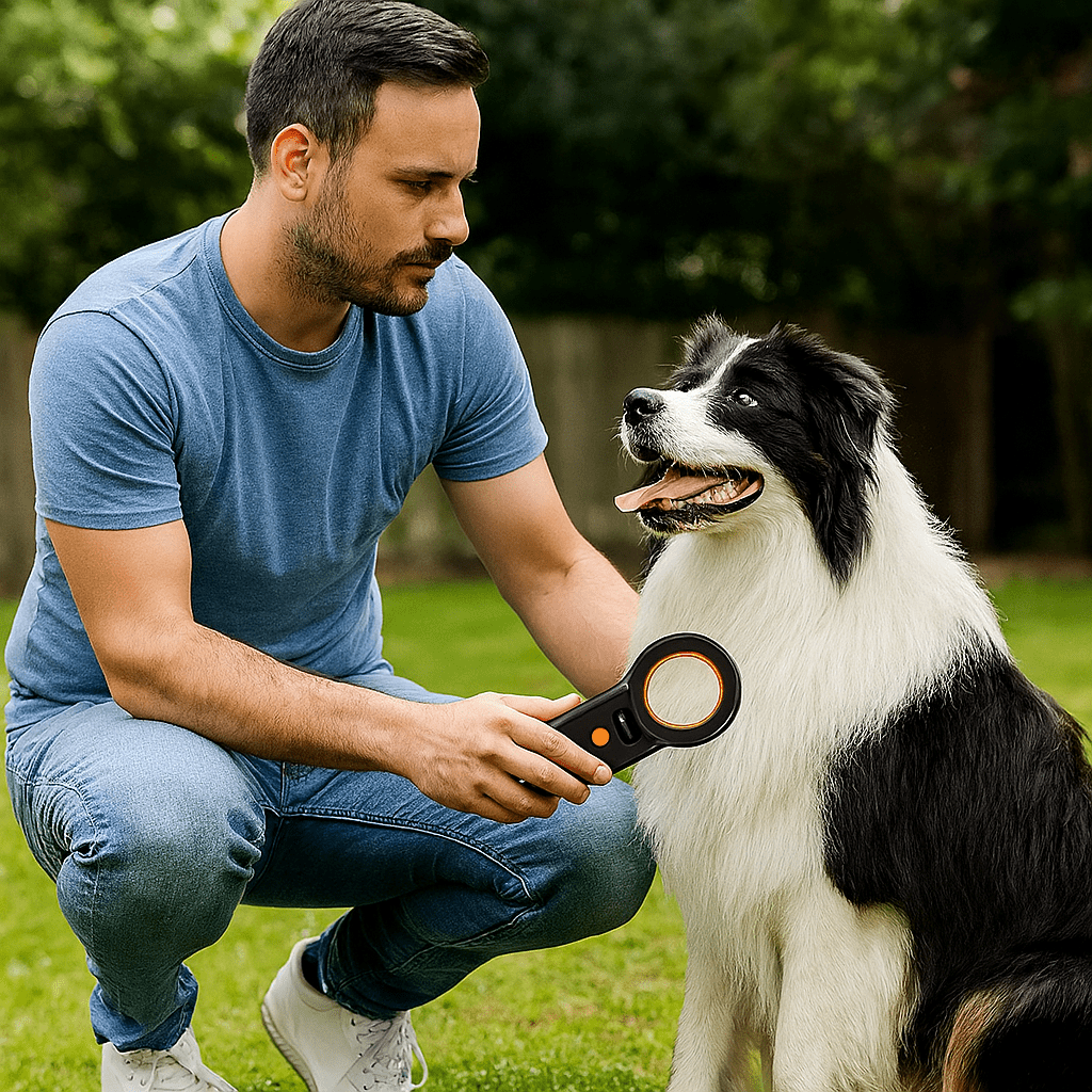 Dieren chiplezer Chipnox - OLED - display, USB - oplaadbaar, geschikt voor EMID en FDX - B chips - Hebbr