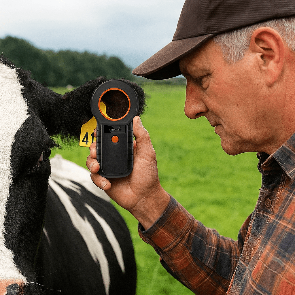 Dieren chiplezer Chipnox - OLED - display, USB - oplaadbaar, geschikt voor EMID en FDX - B chips - Hebbr