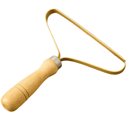 Dierenhaarverwijderaar met Houten Handvat - Efficiënt en Duurzaam voor Meubels en Kleding - Hebbr