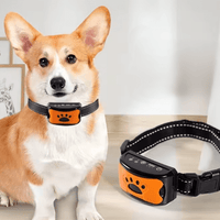 Diervriendelijke Anti - Blaas Halsband voor Honden - Verstelbaar, USB Oplaadbaar en Lichtgewicht - Hebbr