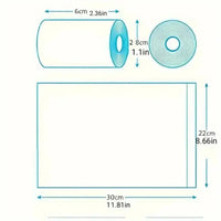 Dikke hondenpoepzakken, 240 stuks in 16 rollen, lekdicht en duurzaam - 13,58 x 9,5 inch - Hebbr