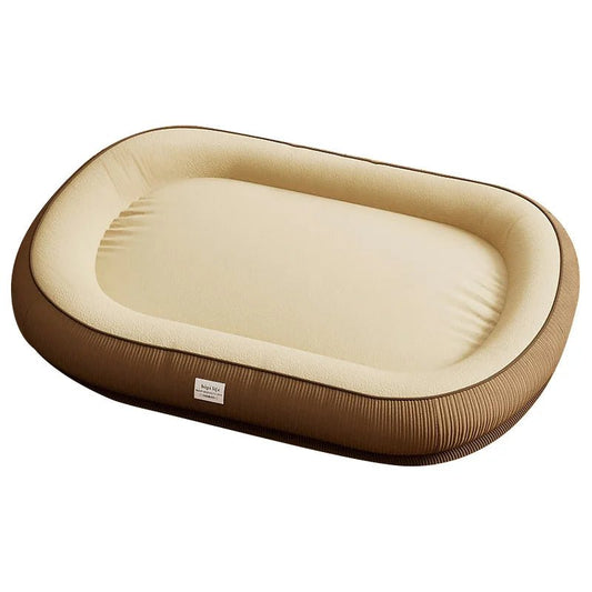 Dikke Orthopedisch Hondenbed met 3D Geheugenschuim - Comfortabel Hondenbedje voor Kleine en Middelgrote Honden - Hebbr