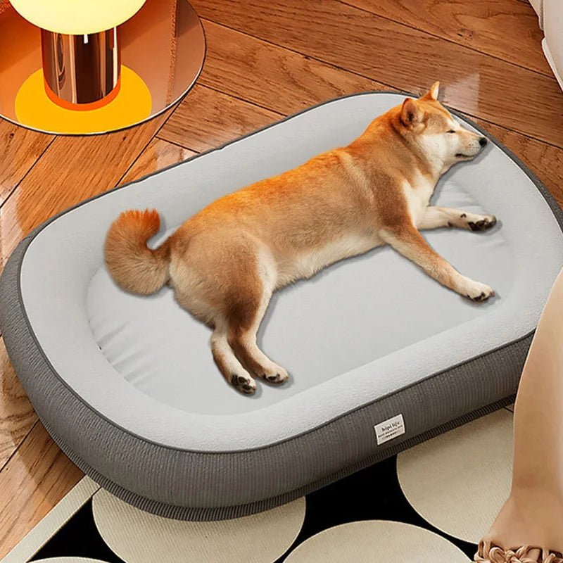 Dikke Orthopedisch Hondenbed met 3D Geheugenschuim - Comfortabel Hondenbedje voor Kleine en Middelgrote Honden - Hebbr