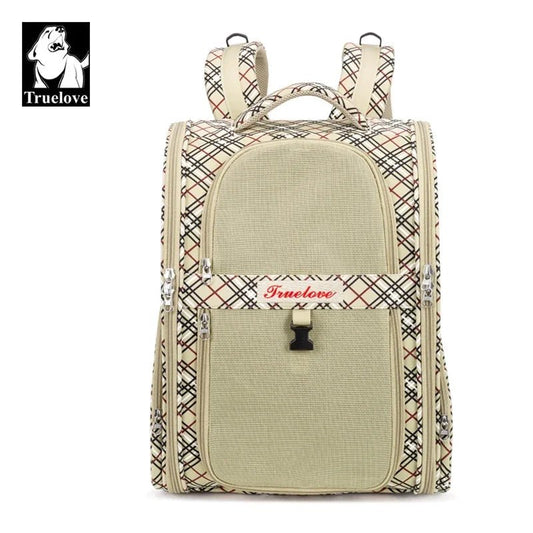 Draagbare Nylon Huisdier Rugzak voor Kleine Honden en Katten - Ademend en Comfortabel voor Reizen - Hebbr