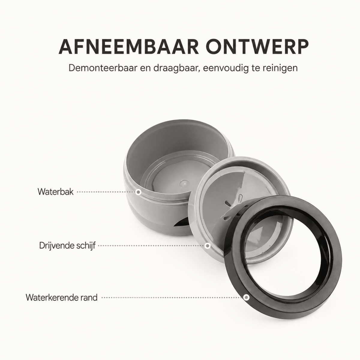 Draagbare Waterbak - Hebbr