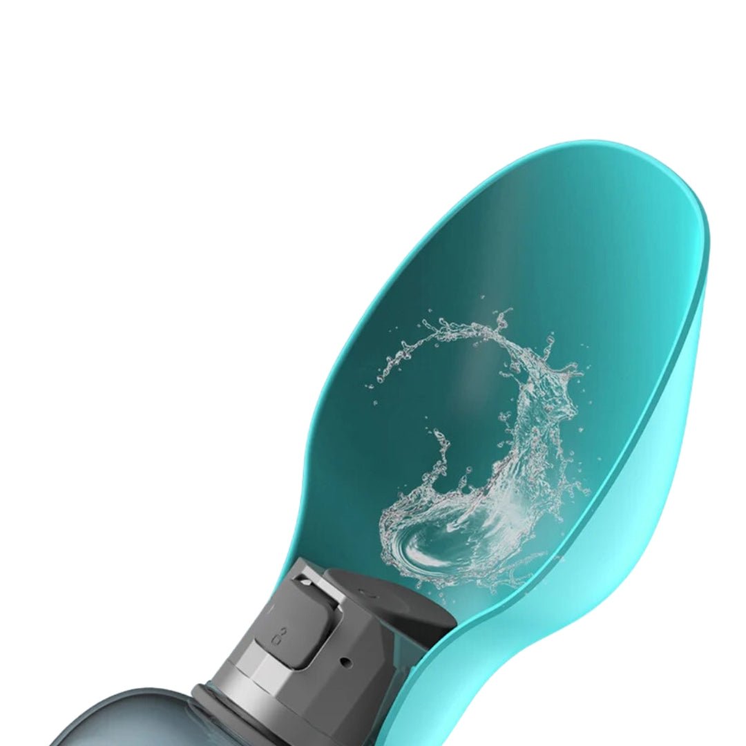 Draagbare Waterfles Voor Honden, Lekvrije Hydratatie Met Eenvoudige Knop - Compact en Veilig - Hebbr