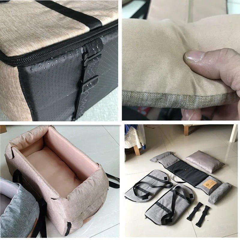 Draagzak voor Hond - Veilig, Comfortabel & Multifunctioneel voor Kleine Honden - Hebbr