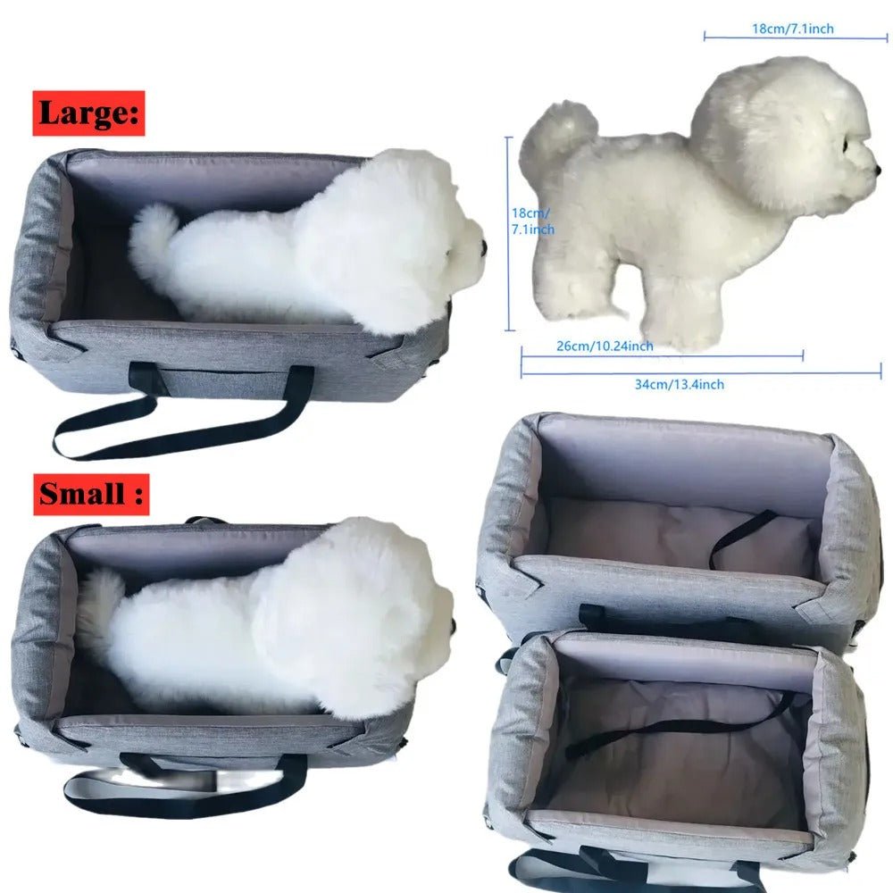 Draagzak voor Hond - Veilig, Comfortabel & Multifunctioneel voor Kleine Honden - Hebbr