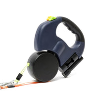 Dubbele Anti - Knoop Hondenriem voor Kleine Honden – Automatische Oprolbare 3m Riem - Hebbr