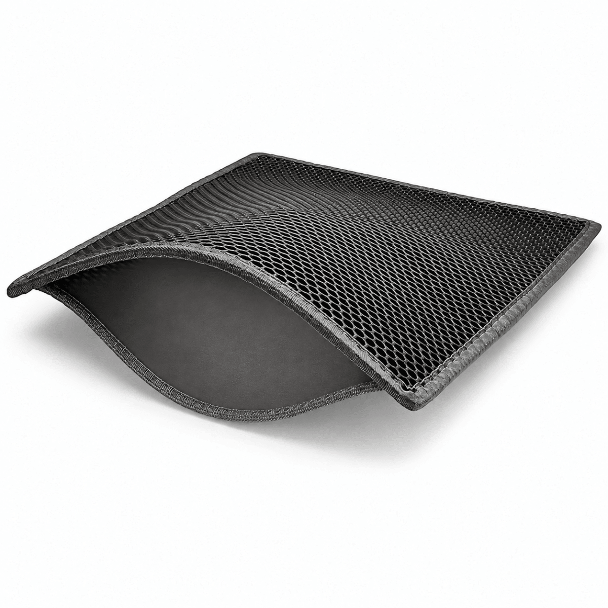 Dubbellaagse Kattenbakmat - Hebbr