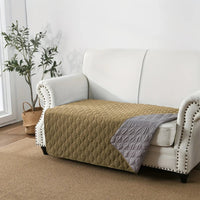 Dubbelzijdige Waterdichte Hondenbedhoes - Meubelbeschermer voor Binnen en Buiten, Machinewasbaar - Hebbr