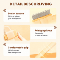 Ergonomische Hondenborstel - Hebbr