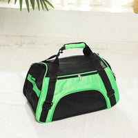 Faltbare Draagtas voor Huisdieren - Ademend Mesh, Ruimtebesparend, Verstelbare Schoudergordel, Grijs - Hebbr