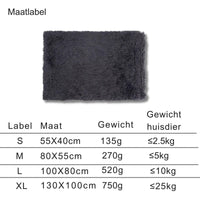 Fluffy Hondendeken voor Auto – Superzacht, Machinewasbaar & Stressverlagend - Hebbr