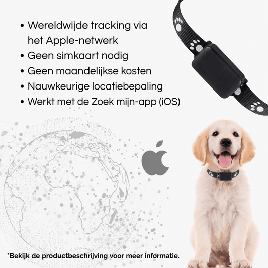 GPS Halsband Tracker - Hebbr