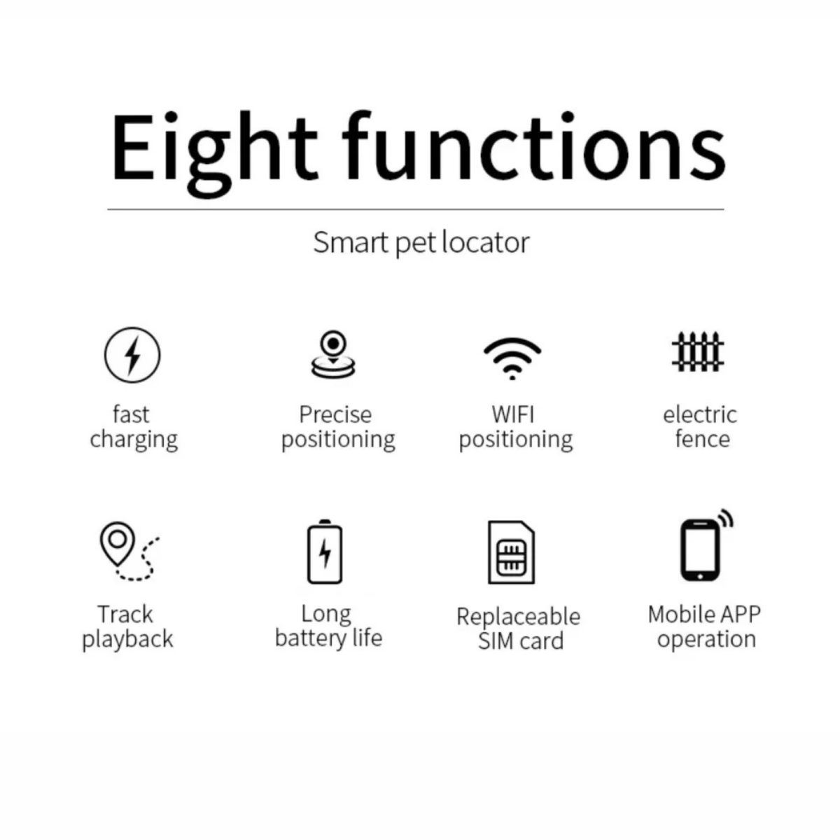 GPS Tracker Hond 5×3×1,5 cm – Waterdicht met Nauwkeurige Locatiebepaling - Hebbr