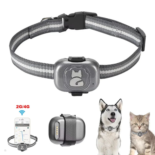 GPS Tracker Hond 5×3×1,5 cm – Waterdicht met Nauwkeurige Locatiebepaling - Hebbr