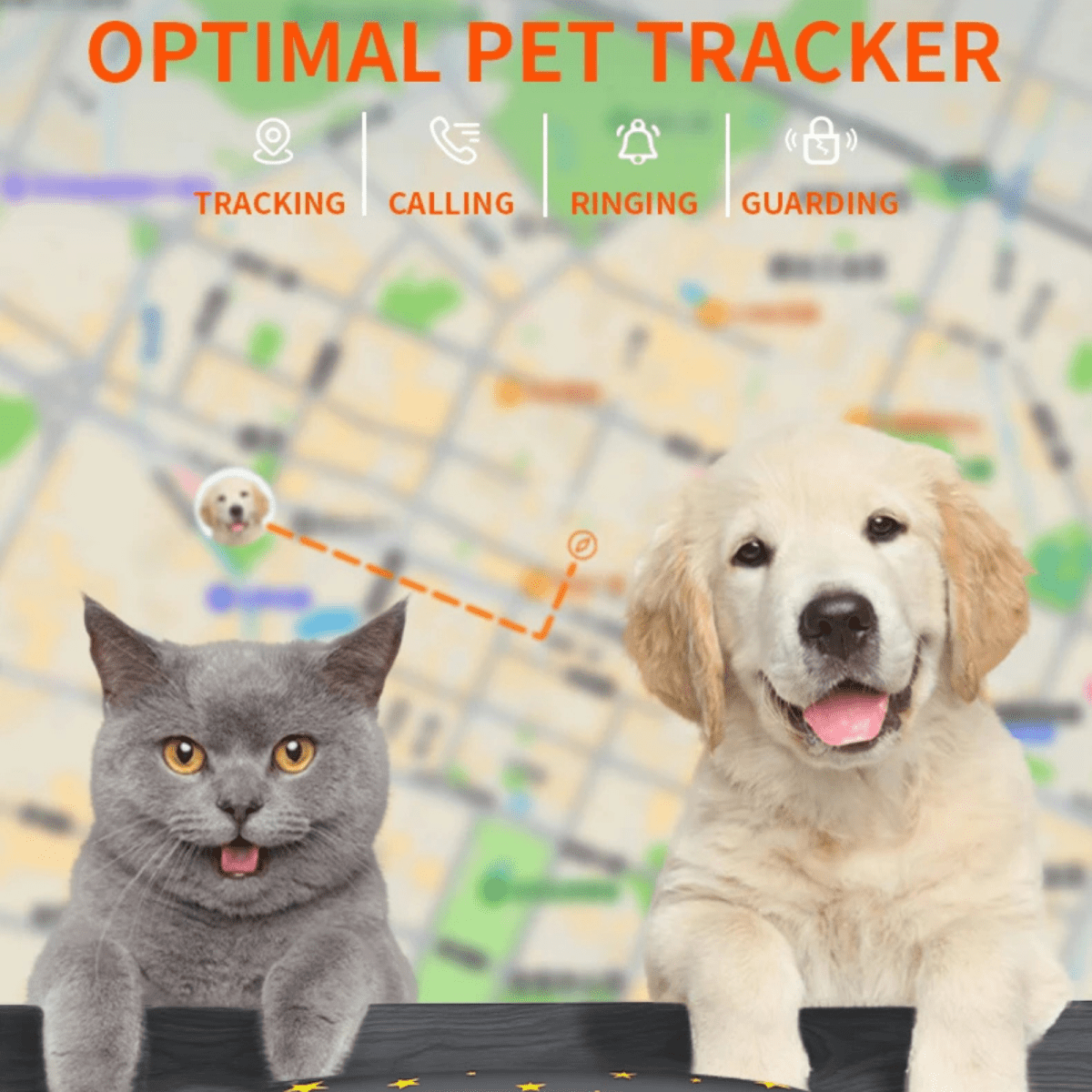 GPS Tracker Hond 67×29×19 mm – Realtime Tracking, Waterdicht IP67 - Hebbr