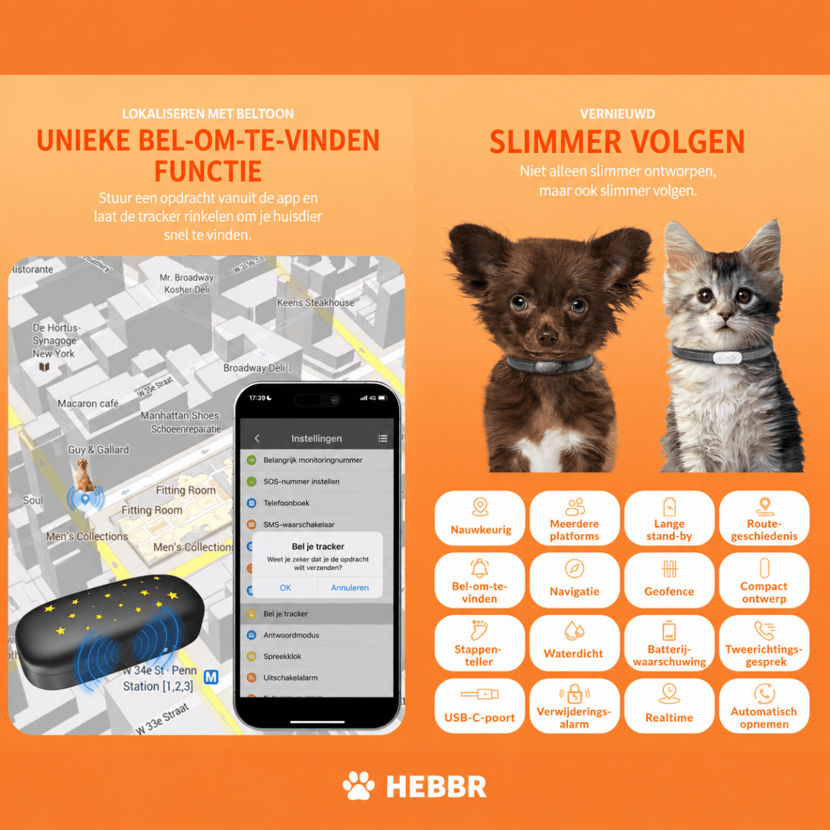 GPS Tracker IP67 - Hebbr