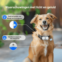 GPS Tracker voor Hond 38 g Waterdicht – Realtime Locatiebepaling - Hebbr