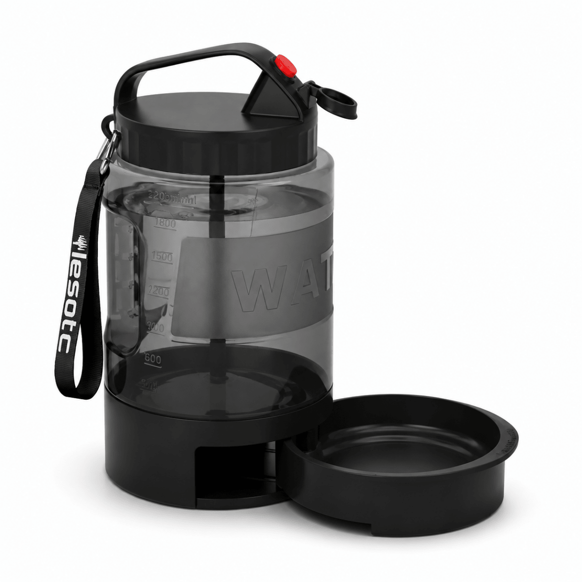 Grote Waterfles 2.2L - Hebbr