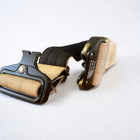 Halsband Hond 2,5 cm Nylon – Sterk en Comfortabel voor Training Oranje - Hebbr