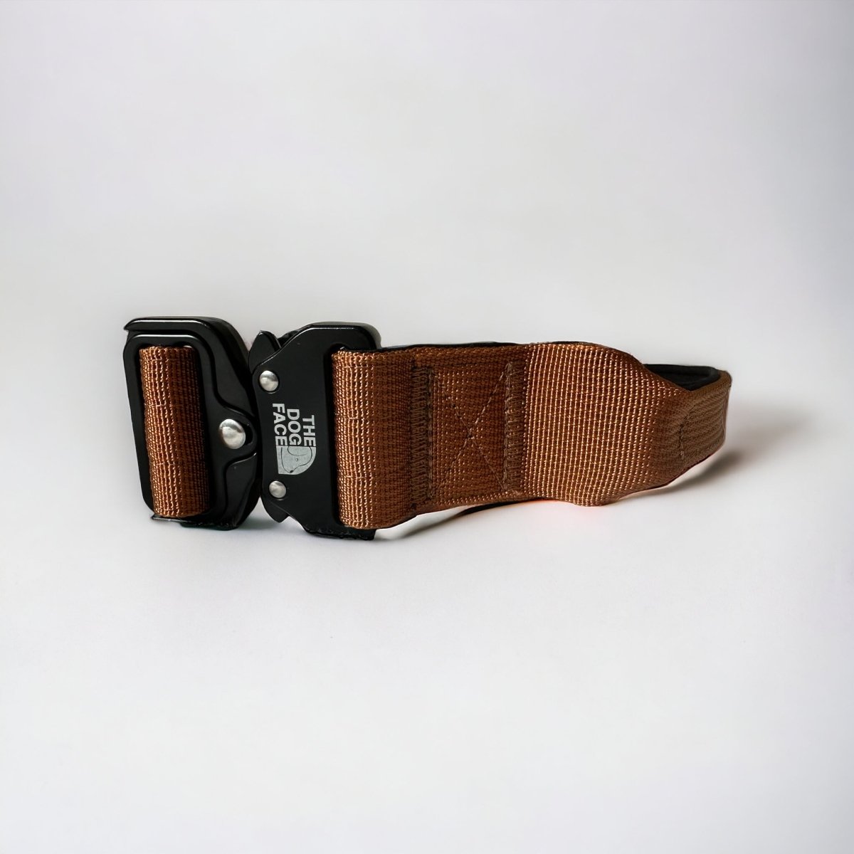 Halsband Hond 50 cm Nylon – Comfortabel en Duurzaam Bruin Hondenhalsband - Hebbr