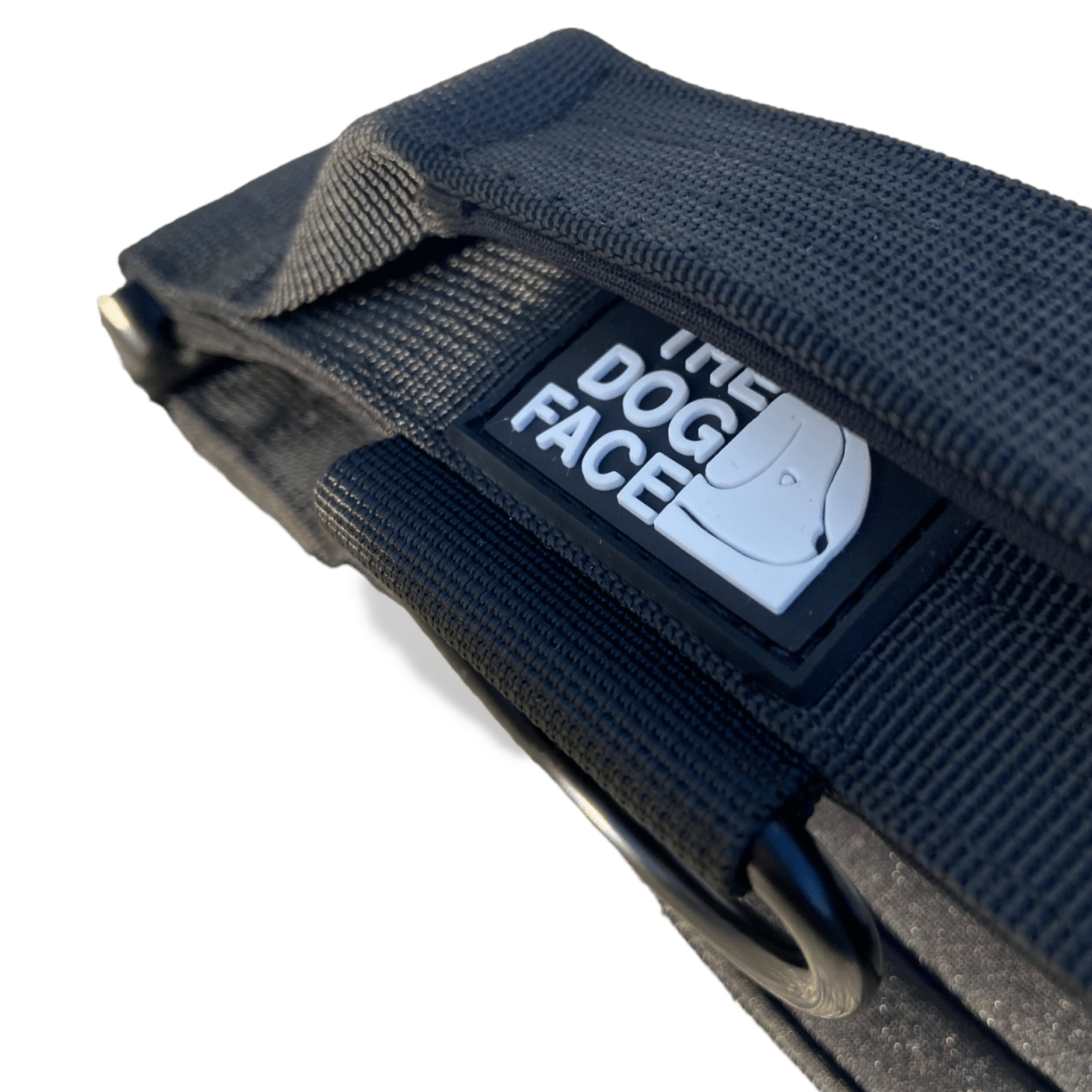 Halsband Hond 50 cm Nylon – Sterk en Comfortabel voor Actieve Honden Zwart - Hebbr