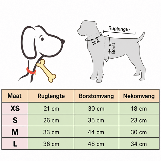 Harko Hondenjas | Warm Winterjack voor Kleine tot Grote Honden - Hebbr