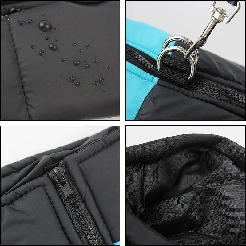 Haro Hondenjas Winter | Warm, Wind- en Waterdicht met D-ring, Verkrijgbaar in XS-6XL - Hebbr