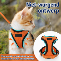 Katten Harnas | Ademend, Verstelbaar, Ontsnappingsbestendig