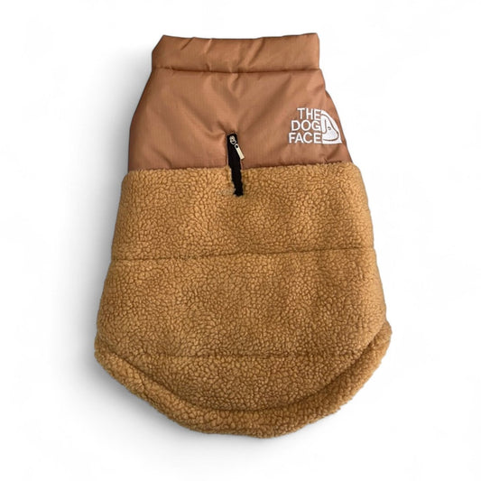 Hond Bodywarmer Teddy Bruin – Warmte en Comfort met Verstelbare Taille - Hebbr