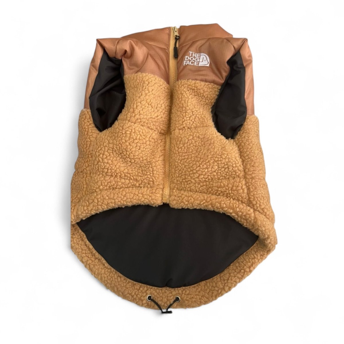 Hond Bodywarmer Teddy Bruin – Warmte en Comfort met Verstelbare Taille - Hebbr