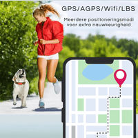 Hond en Kat 4G GPS Tracker – Realtime Locatiebepaling Waterdicht Groen of Oranje - Hebbr