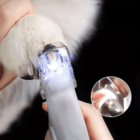 Hond en Kat LED Nagelknipper – Ergonomisch en Veilig Roestvrij Staal - Hebbr