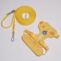 Hond Harnas en Tuigje 5 m – Comfortabel en Veilig voor Wandelen Zwart - Hebbr