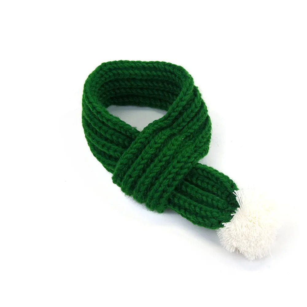 Hond Kat Sjaal 50×50 cm Wasbaar – Verstelbaar voor Feestdagen Rood - Hebbr