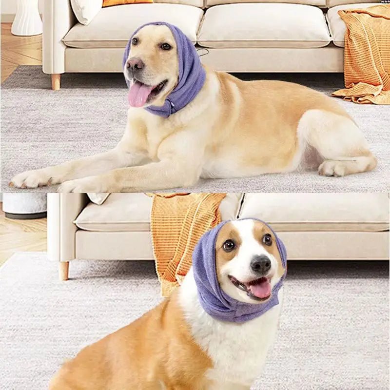 Hond Oorbeschermers – Dempt Geluiden voor Ontspanning Zacht Stof - Hebbr